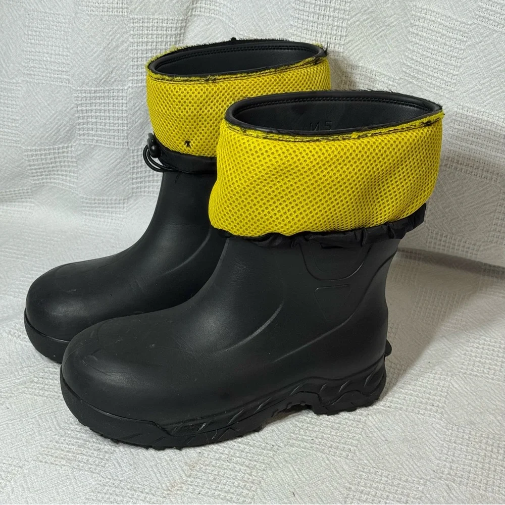 Ace Bullfrog Elite Composite Toe Black‎ Work Boots Shoes for Crews M 5 W 7